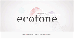Desktop Screenshot of ecotone-graphic.com